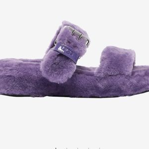 NWT UGG Fuzz Yeah Sandals-Violet Bloom